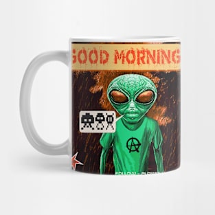 Funny Sci Fi Alien Mug